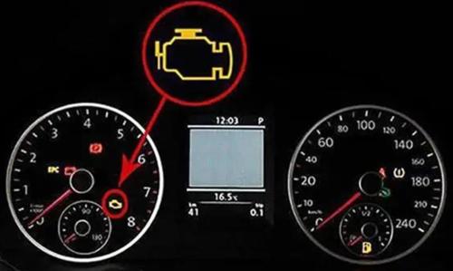 Why does malfunction light flash when starting car in winter, answer is here
