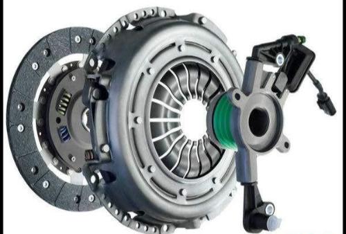 How can you tell if a manual transmission clutch disc is burned out?
