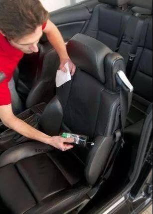 How to care for a leather car seat What to do after a leather seat has been exposed to rain
