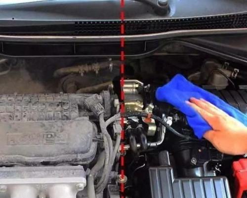 What to do if there is dust on the engine? Old driver: do not wipe with a towel, use this method